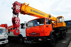 Ивановец "КС 45717К" (25 тонн) (вылет стрелы 40 м)